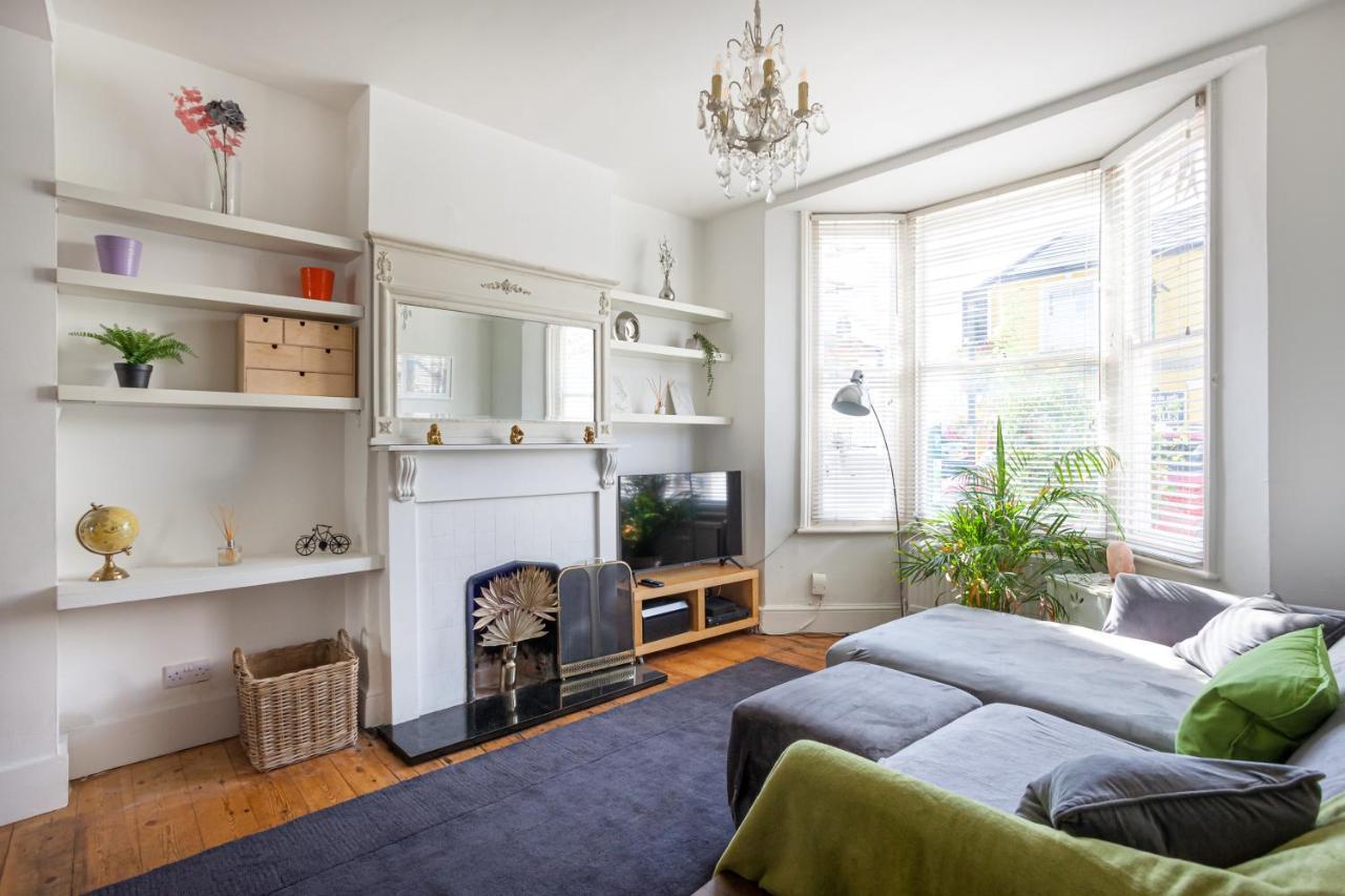 King Bd, Spacious 4Bd Victorian In Hove, 5 Mins From Beach! Villa Buitenkant foto