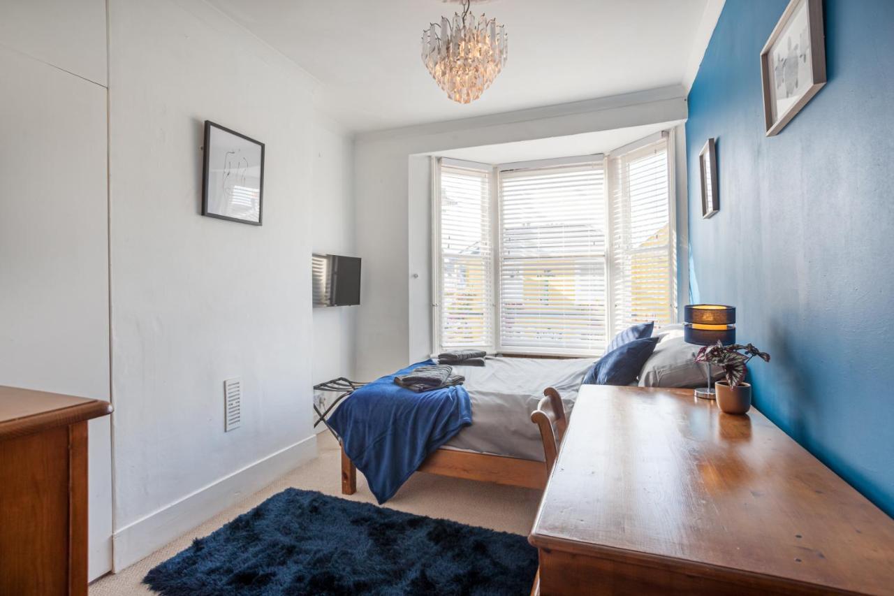 King Bd, Spacious 4Bd Victorian In Hove, 5 Mins From Beach! Villa Buitenkant foto